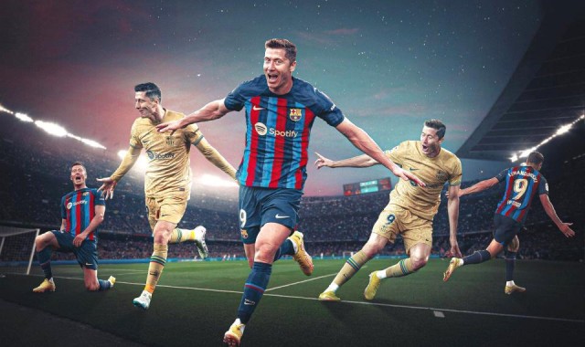 金钱诱惑？莱万拒绝沙特豪门1亿欧元年薪，留守巴萨圆梦欧冠